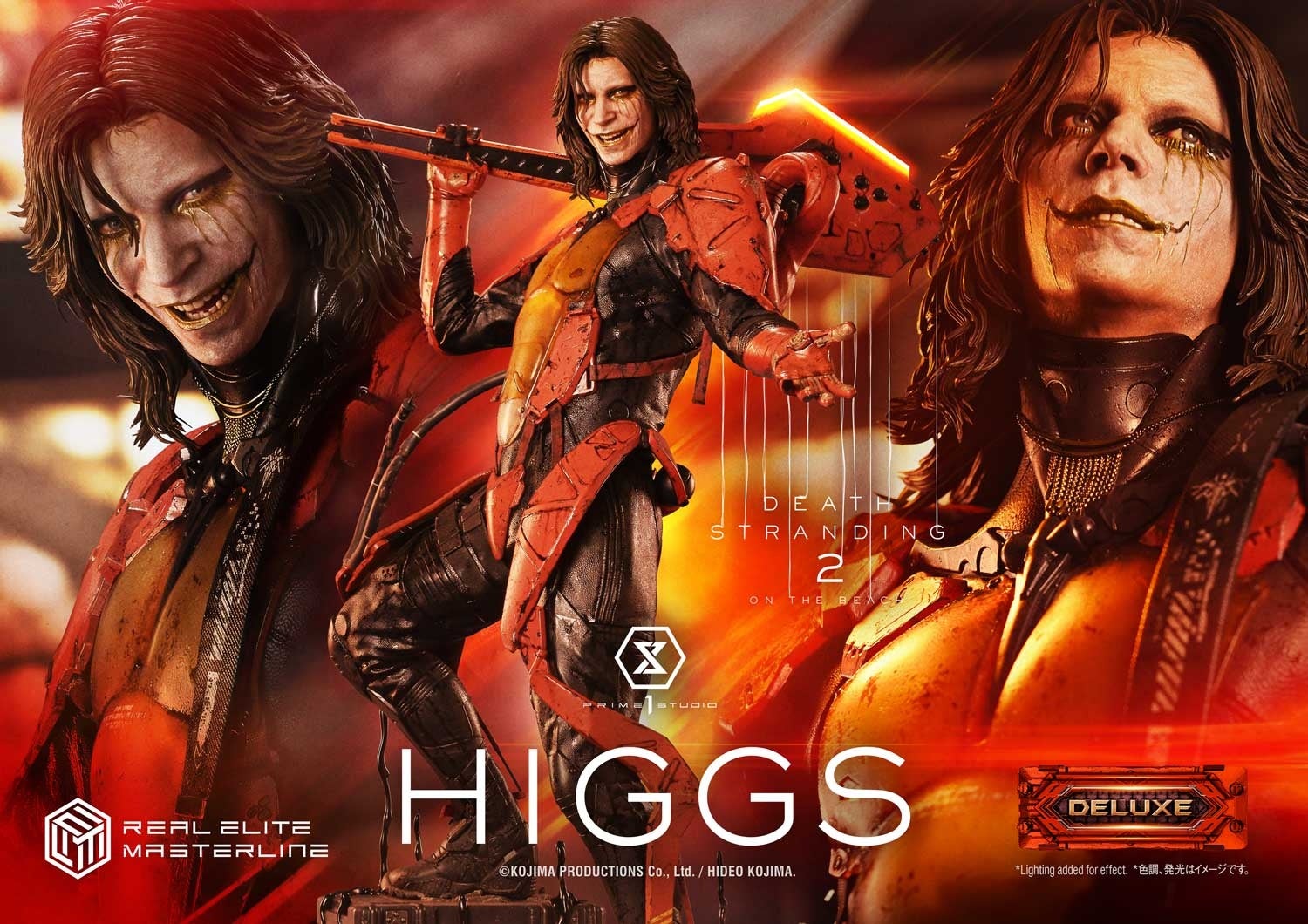 『DEATH STRANDING 2: ON THE BEACH』から、「ヒッグス」の1/3スケールスタチューが登場