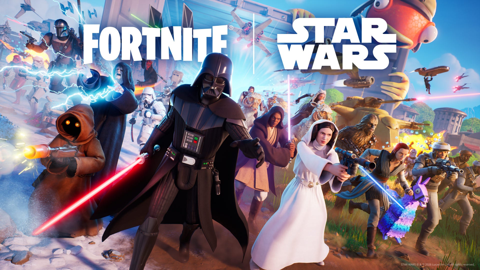 フォートナイト、スター・ウォーズの新作ゲームが5月1日より登場