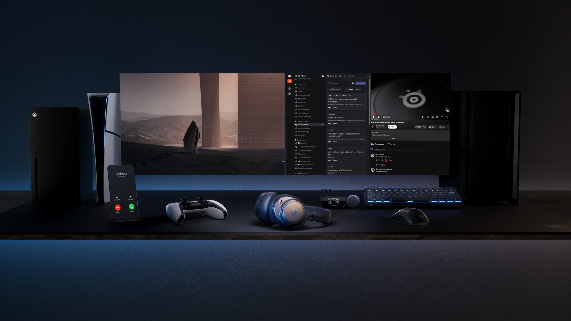 最大4系統の同時オーディオミックス＆Hi-Res Wirelessオーディオ対応。次世代ゲーミングヘッドセット「Arctis Nova Pro Omni」発表