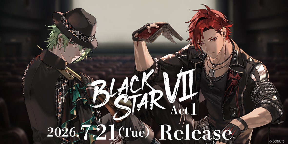 『ブラックスター -Theater Starless-』、 7thアルバム「BLACKSTARⅦ」が2部構成で発売決定！「BLACKSTARⅦ Act1」 ビジュアルを解禁