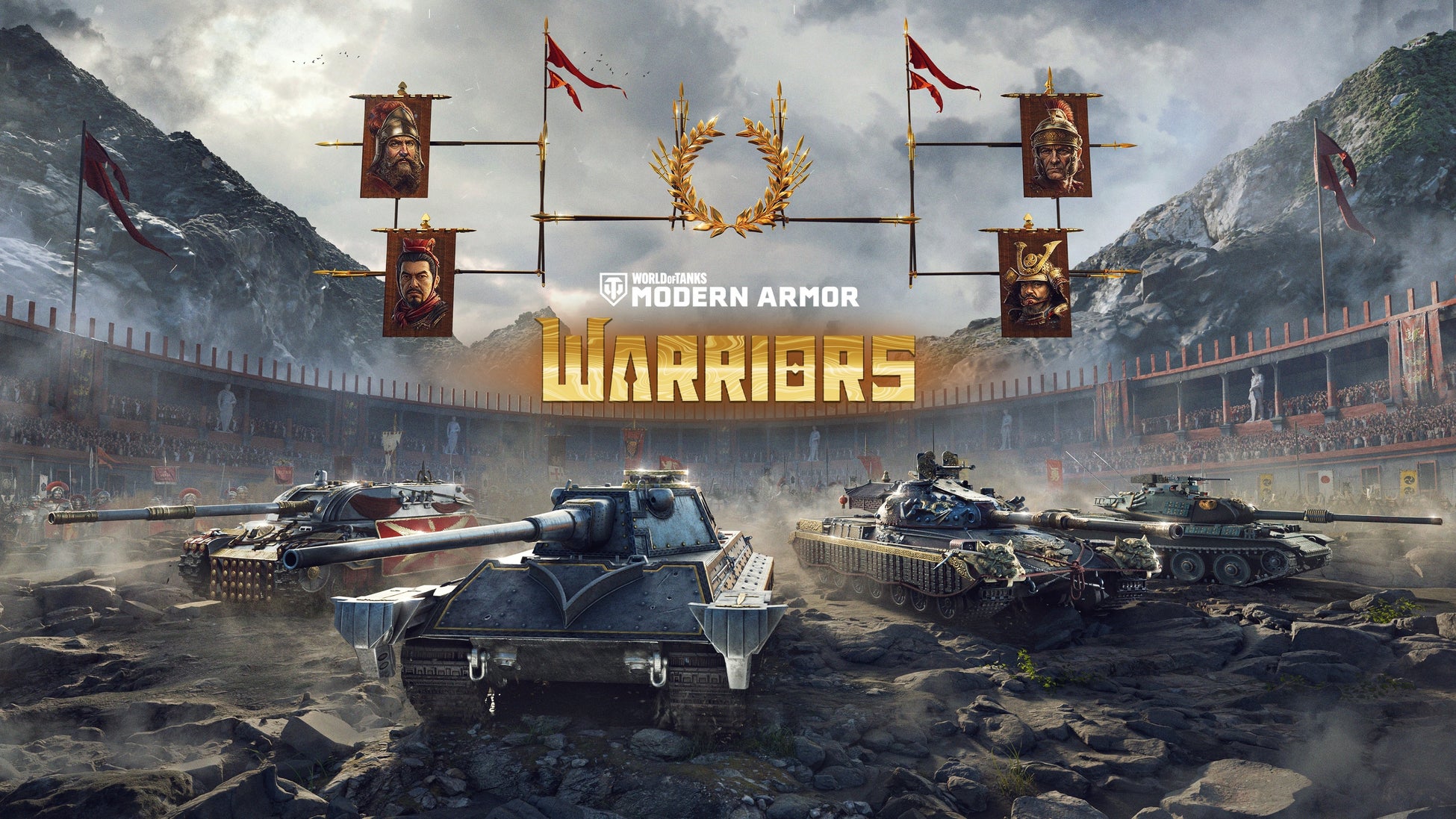 『World of Tanks Modern Armor』に壮大な「戦士」イベントが5月12日から期間限定で登場