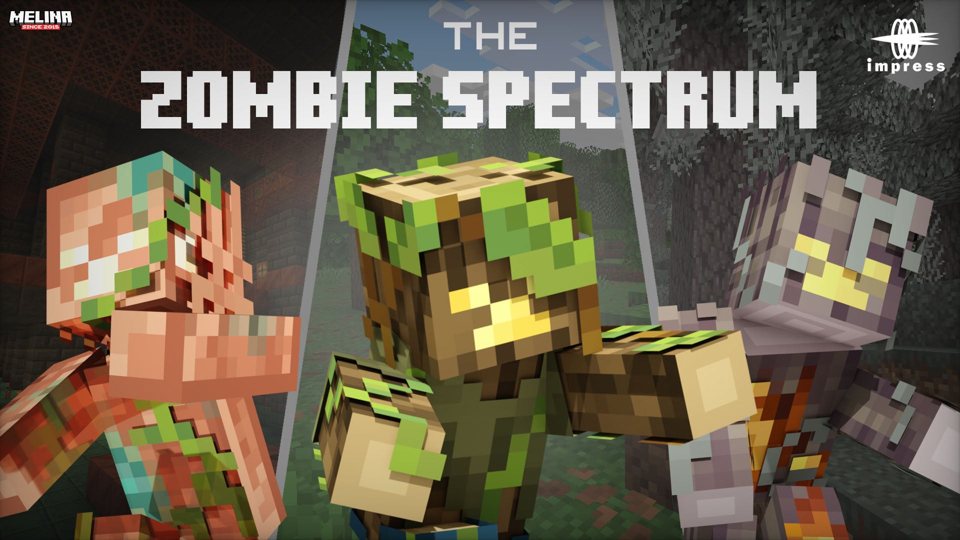14種のゾンビスキンを収録！Minecraftマーケットプレイスにて『ゾンビスペクトラム』を販売開始