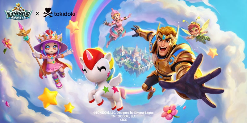 【ロードモバイル × tokidoki】復刻コラボ！限定部隊スキン「サー・パラディーノ」など報酬多数