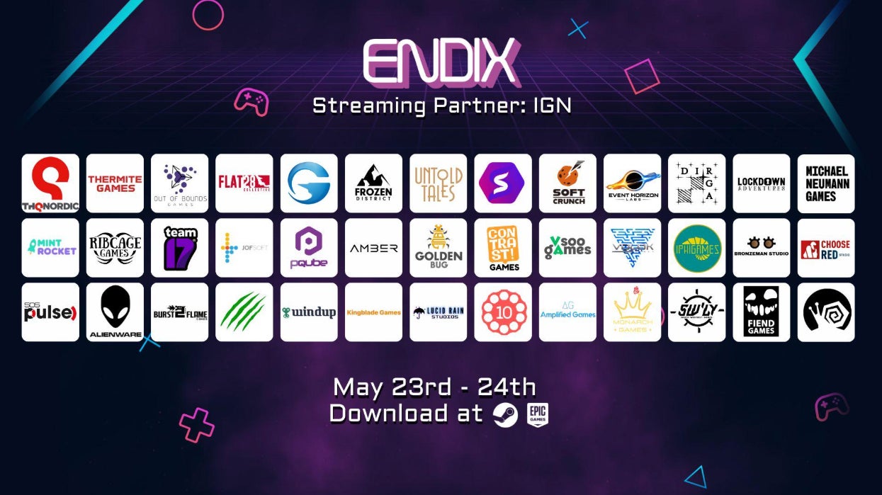 完全デジタル没入型ゲームエキスポ「ENDIX」、5月23日〜24日に開催決定！全出展社ラインナップとAlienwareとのパートナーシップを発表