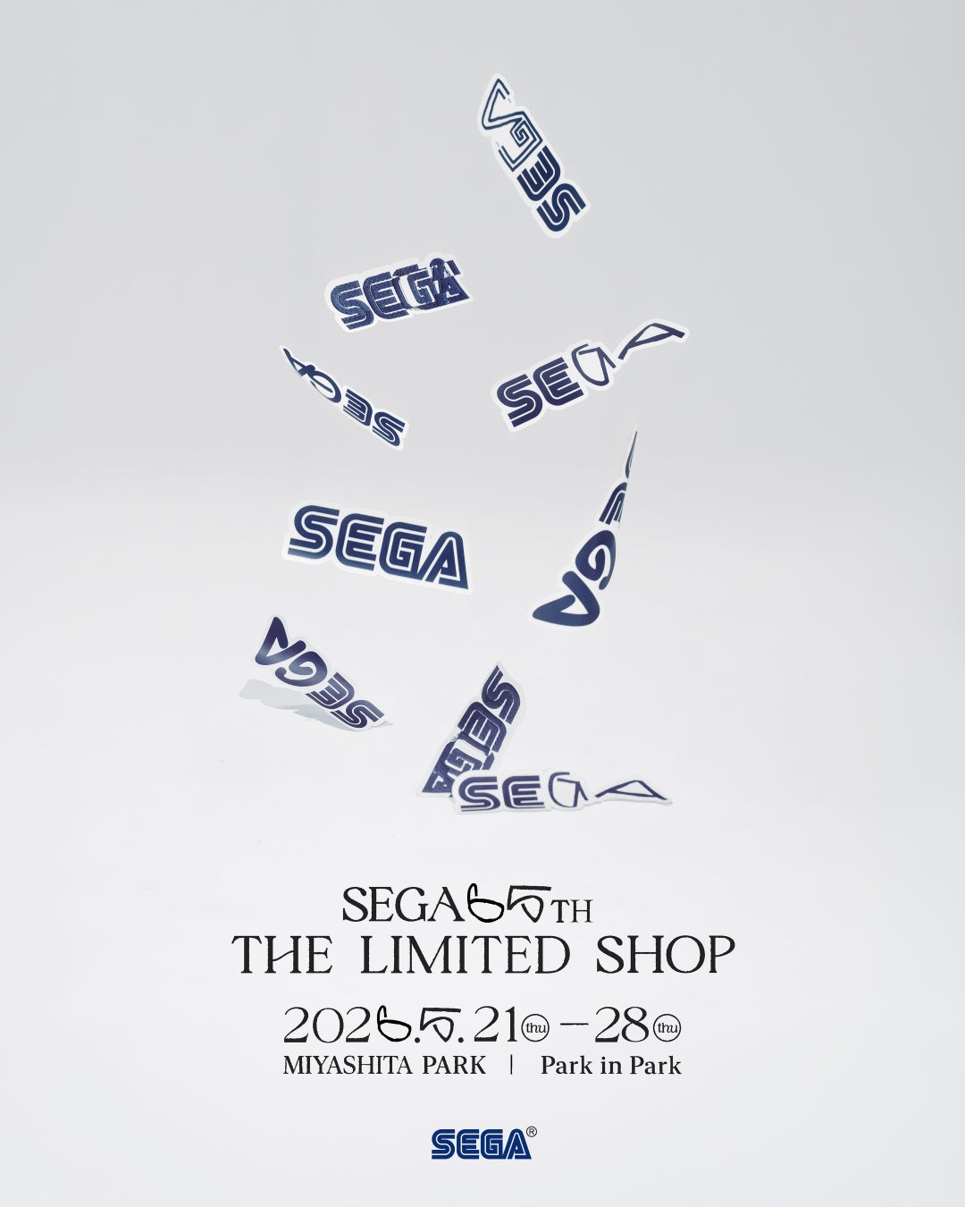 セガ設立65周年を記念する期間限定ショップ「SEGA 65th THE LIMITED SHOP」が渋谷・MIYASHITA PARKにて本日オープン！