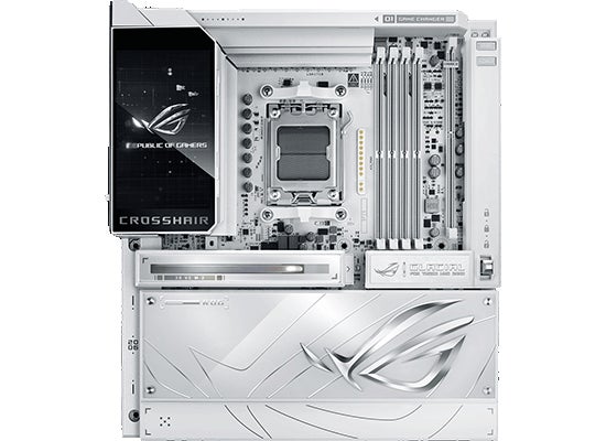 ASUSから、AMD X870Eチップセット搭載 E-ATX ハイエンドマザーボード『ROG CROSSHAIR X870E GLACIAL』を発売
