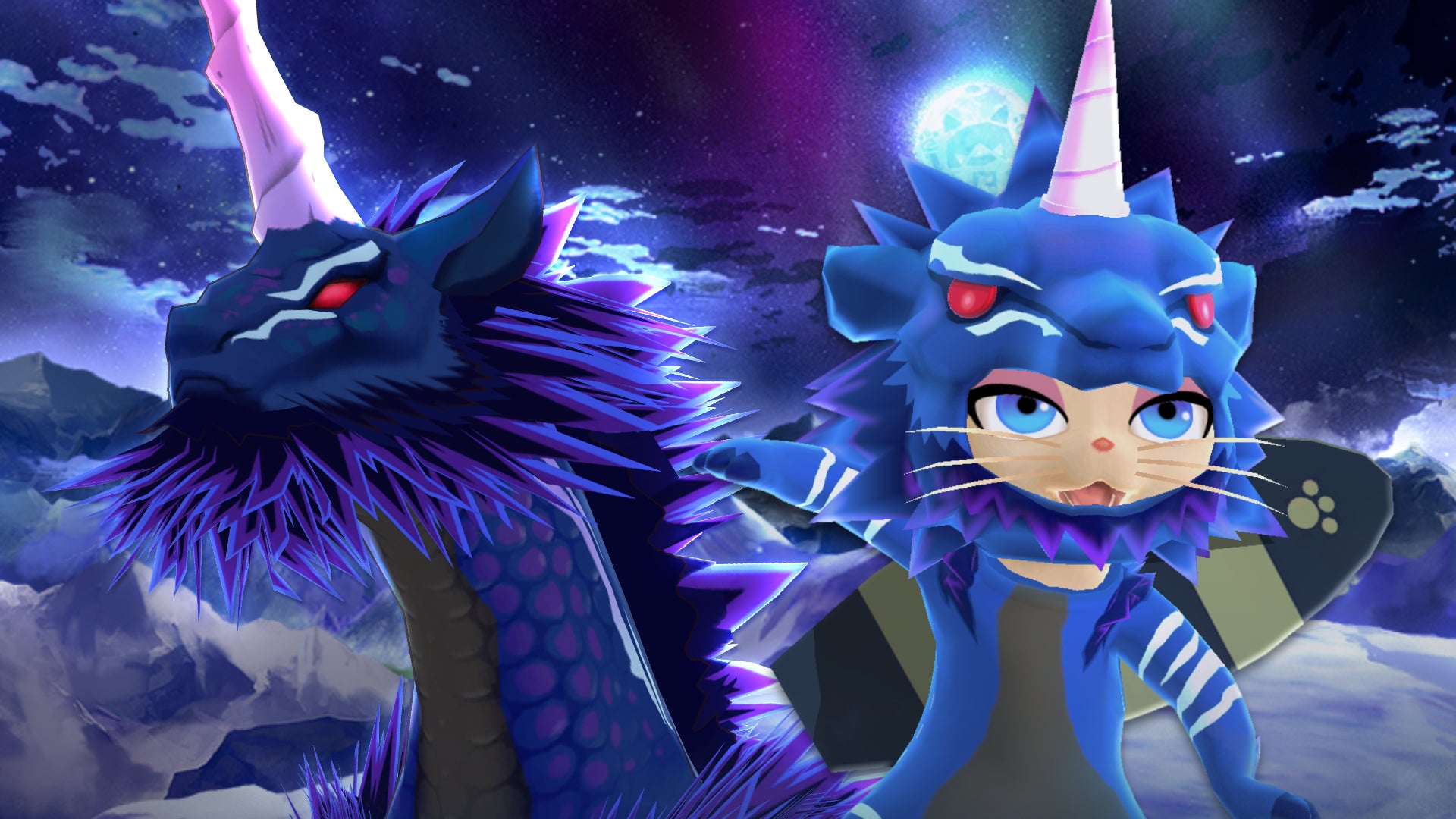 『モンスターハンターパズル アイルーアイランド』にキリン亜種が初登場！　イベント「虚幻獣＜雪原の星＞」が開催！