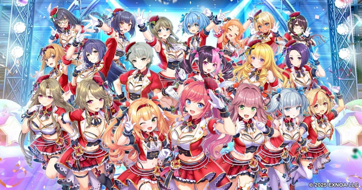 1周年記念生放送で新情報を発表！DMM GAMESが贈る放置型アイドルRPG『STELLAR IDOL PROJECT』最大300連の無料ガチャ情報や新曲MVなど続々公開！