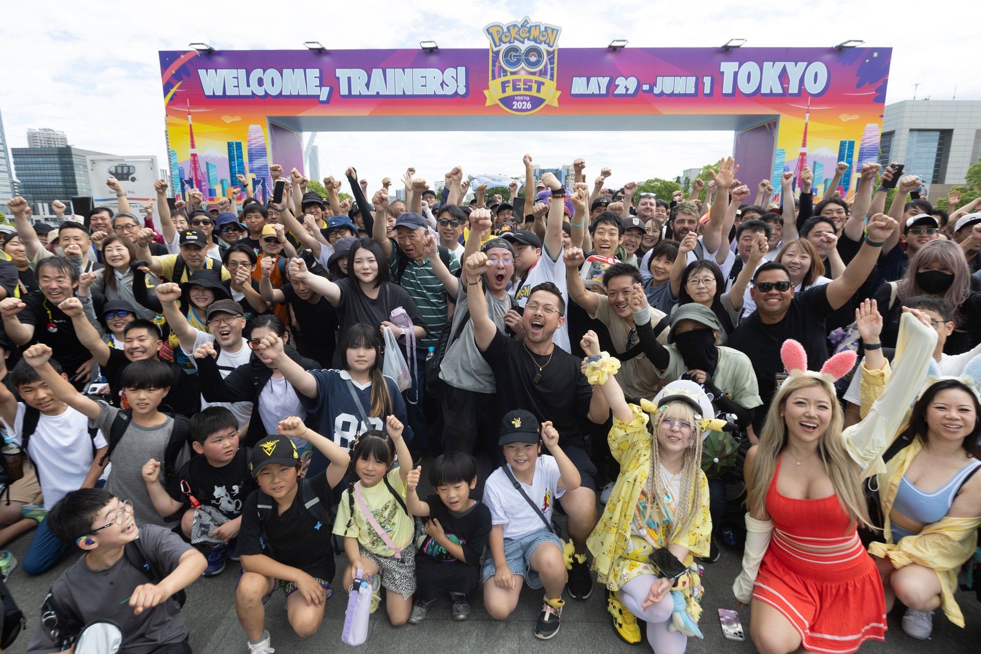 世界中からトレーナー約171万人が東京に集結！過去最高の参加人数に！『ポケモン GO』10周年を飾る「Pokémon GO Fest 2026：東京」開催