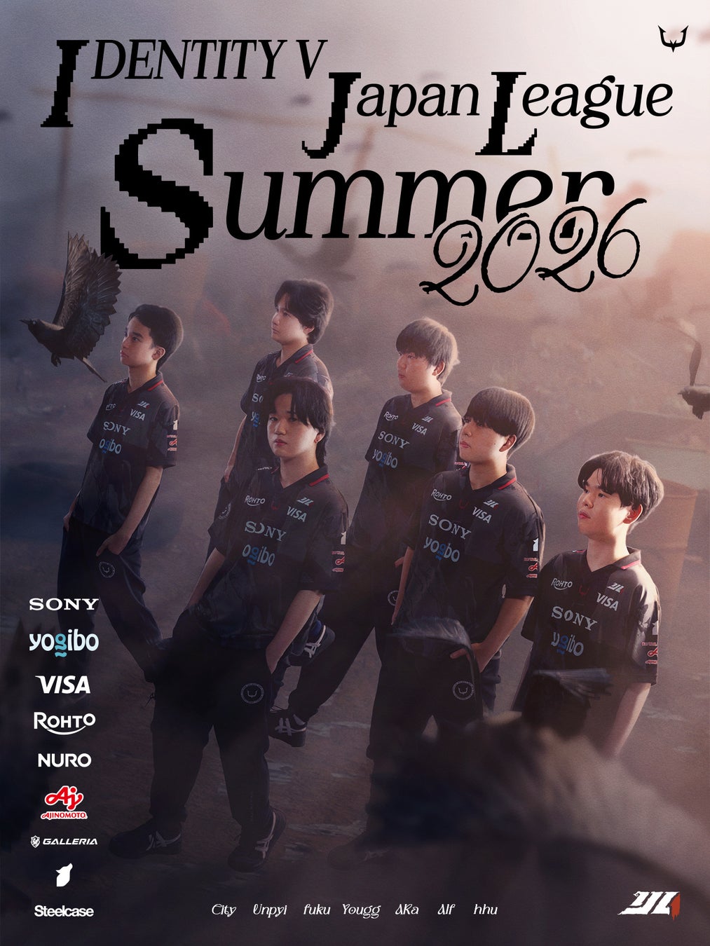 eスポーツチーム「REJECT」Identity V部門にYouggが移籍加入、新ロスターで『Identity V Japan League 2026 Summer』に挑む