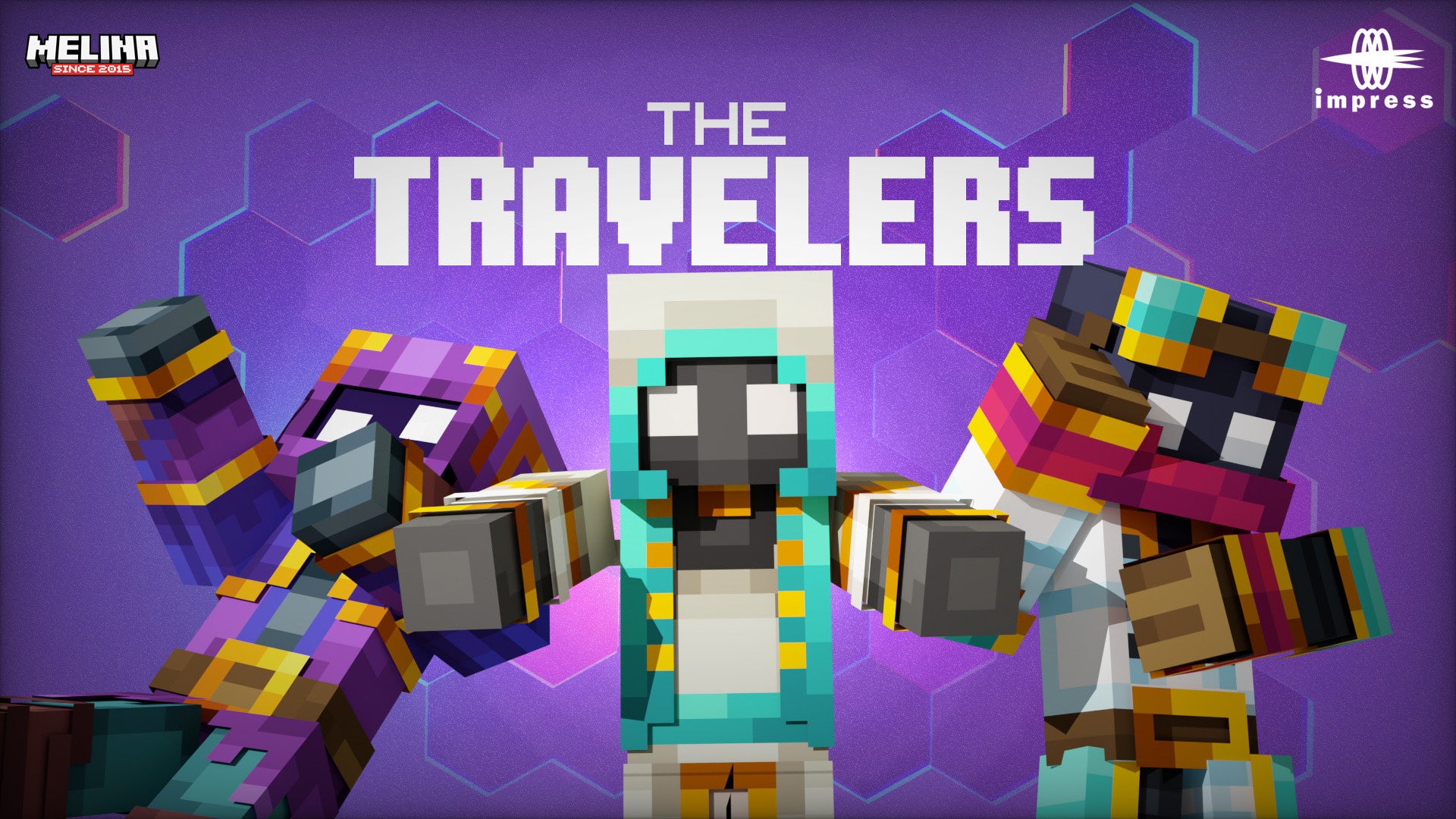 Minecraftの人ならざる幻想的な旅人のスキンパック『トラベラーズ』がマーケットプレイスに登場