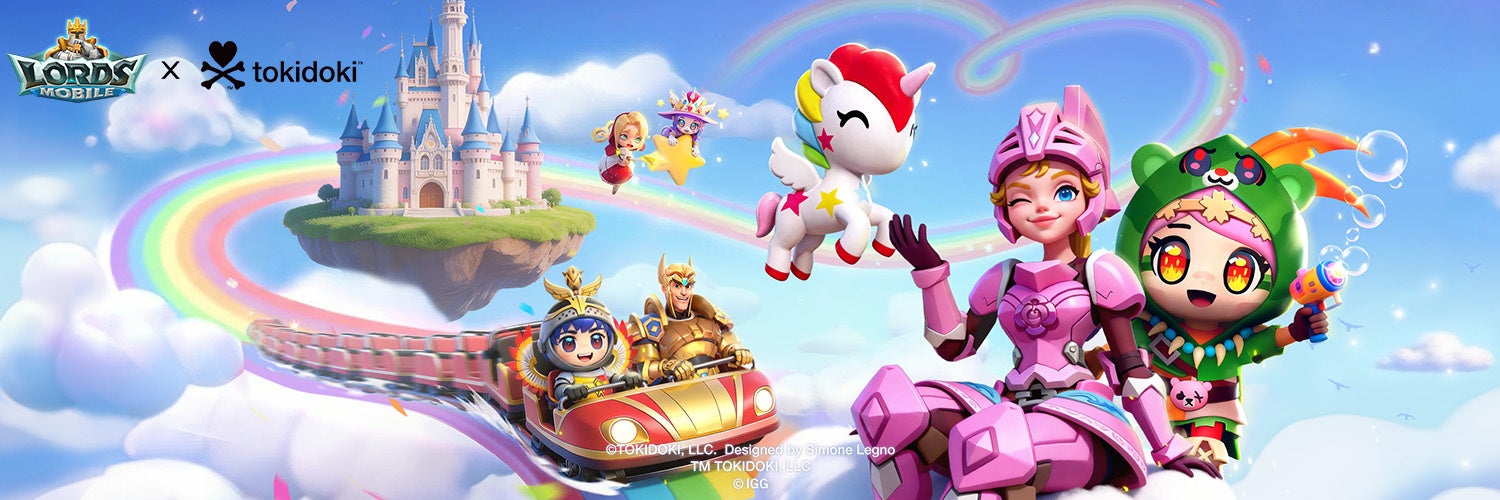 『ロードモバイル』×『tokidoki』復刻コラボ開催！限定アートグッズや豪華ゲーム内アイテムが当たるSNSキャンペーンも同時展開