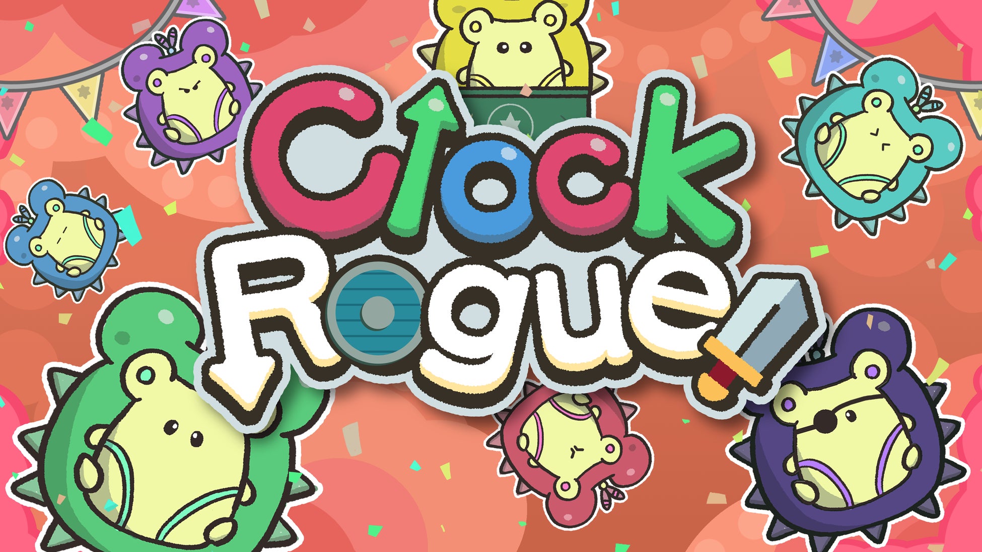 体内時計を使って戦うローグライクアクション『Clock Rogue』Nintendo Switch™向けに6月25日配信！