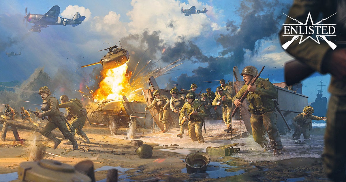 DMM GAMESがサービスを展開しているPC/PS4＆PS5基本プレイ無料の第二次世界大戦FPSオンラインゲーム『Enlisted』史上最大の作戦となる大型アップデート実施！新武器・新兵器多数登場！