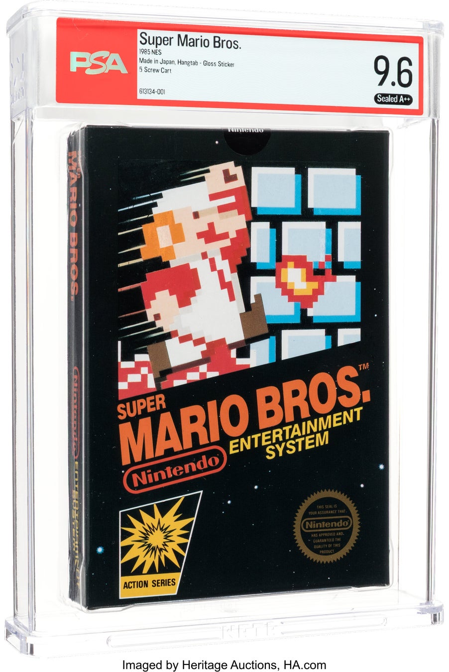 ビデオゲーム収集品の世界記録を更新。最高グレードの未開封『スーパーマリオブラザーズ』が300万米ドル（約4億8,354万円 ）で落札