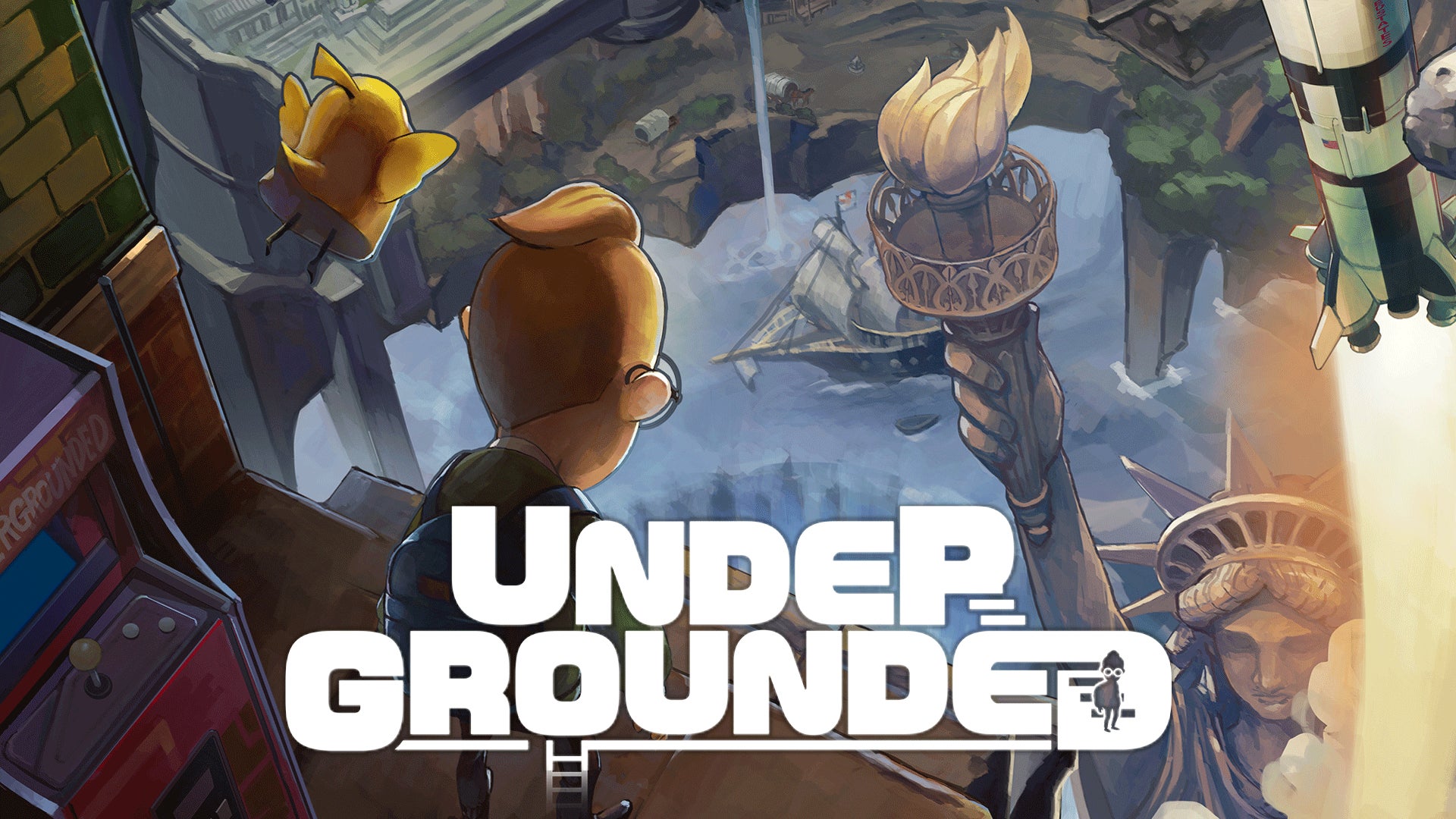 謎解きアドベンチャー『UNDERGROUNDED』Steam版7月3日発売決定！アメリカの歴史と文化を巡る冒険へ。サウンドトラックも同時発売