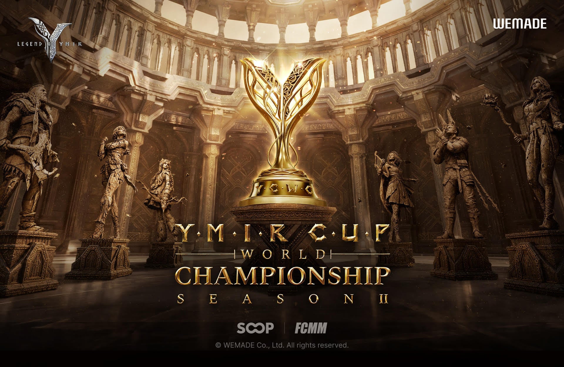 MMORPG『レジェンドオブユミル』、グローバルe-Sportsトーナメント「YMIRカップ ワールドチャンピオンシップ シーズン2」が明日6月27日(土)午前11時より開幕！