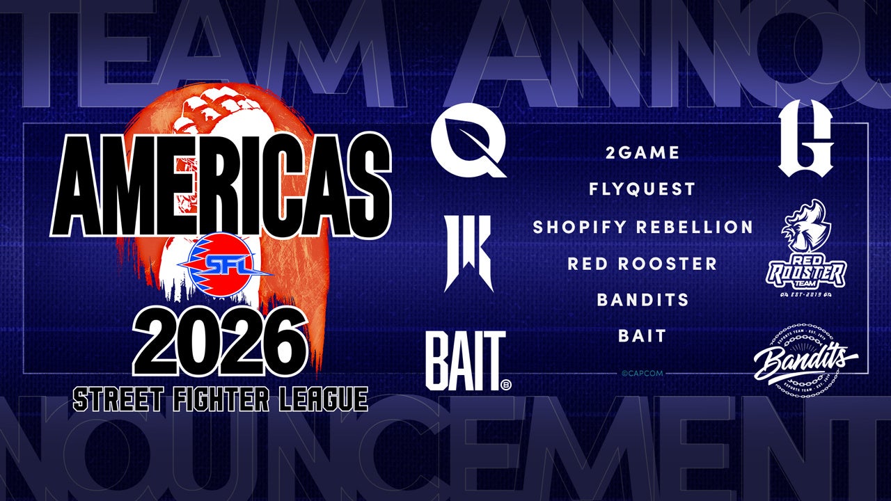 海外で行われるSFリーグ「ストリートファイターリーグ AMERICAS」、「ストリートファイターリーグ EMEAA」の2026年シーズンの情報が公開！