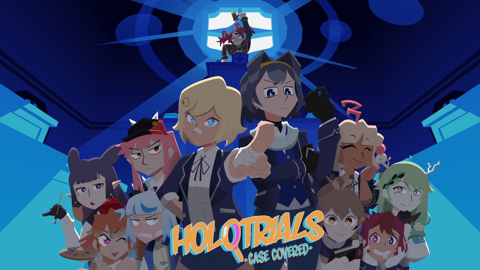 「holo Indie」より、ミステリーアドベンチャーゲーム『HoloTrials: Case Covered』が2026年9月10日（木）よりSteamにて無料配信開始 と本日よりストアページ公開！