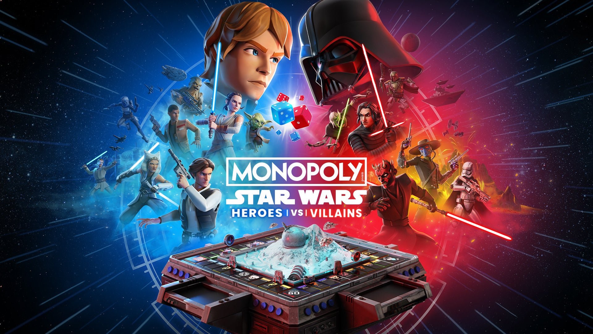 『モノポリー：スター・ウォーズ ヒーロー vs. ヴィラン』本日発売！「スター・ウォーズ」の世界を舞台に28人のキャラクターが登場