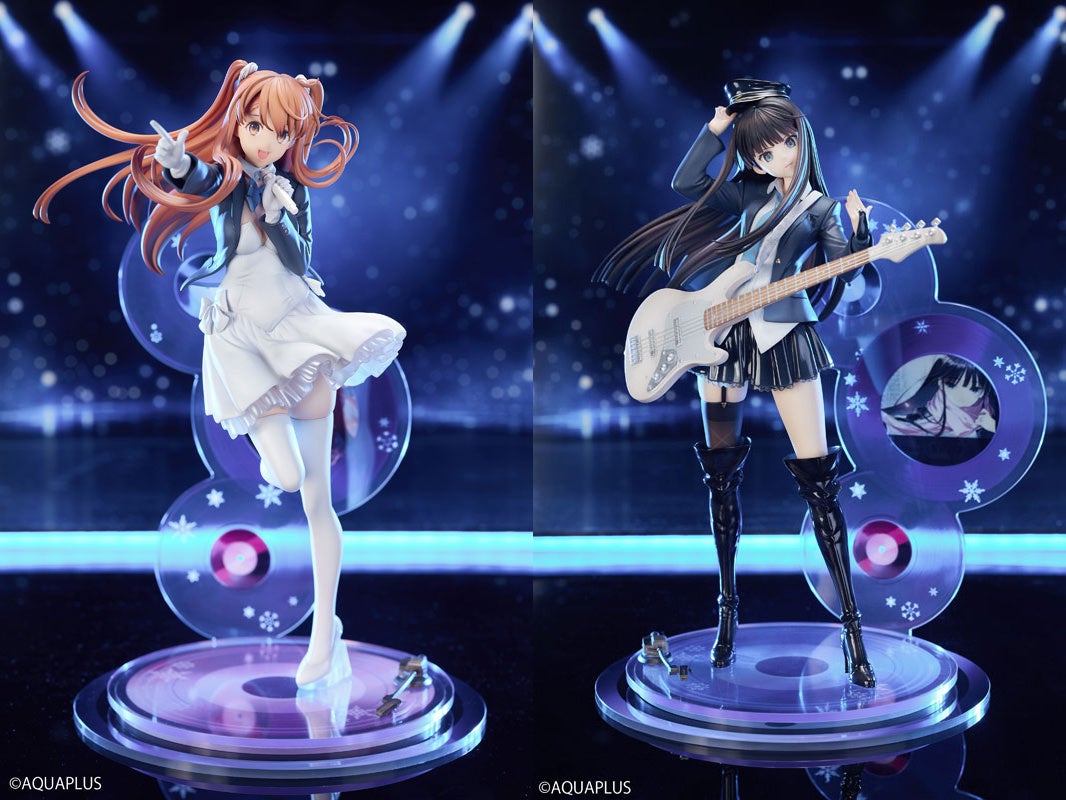 『WHITE ALBUM2』より「小木曽雪菜」「冬馬かずさ」のフィギュアが登場。あみあみにて、それぞれ予約受付中。