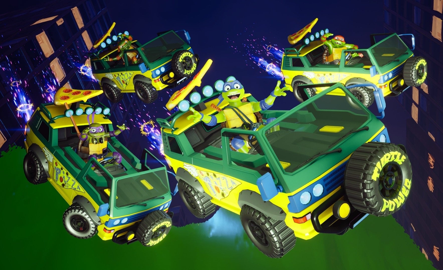 『ソニックレーシング クロスワールド』 有償DLC第5弾『ミュータント・タートルズ』参戦！本日より「ミュータント・タートルズフェスタ」開催