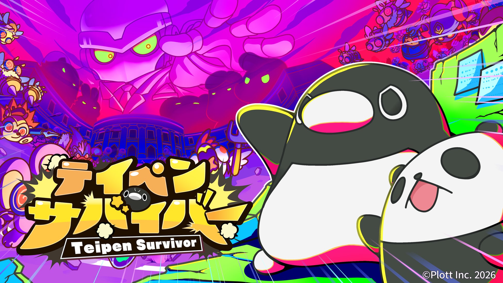 YouTube登録者200万人超「テイコウペンギン」の最新スマホゲーム『テイペンサバイバー』本日リリース！