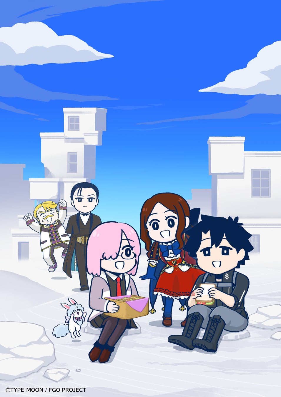 DLEがアニメーション制作を担当！「FGO」ショートアニメ『Fate/Grand Order藤丸立香はわからない』Season4が配信決定！