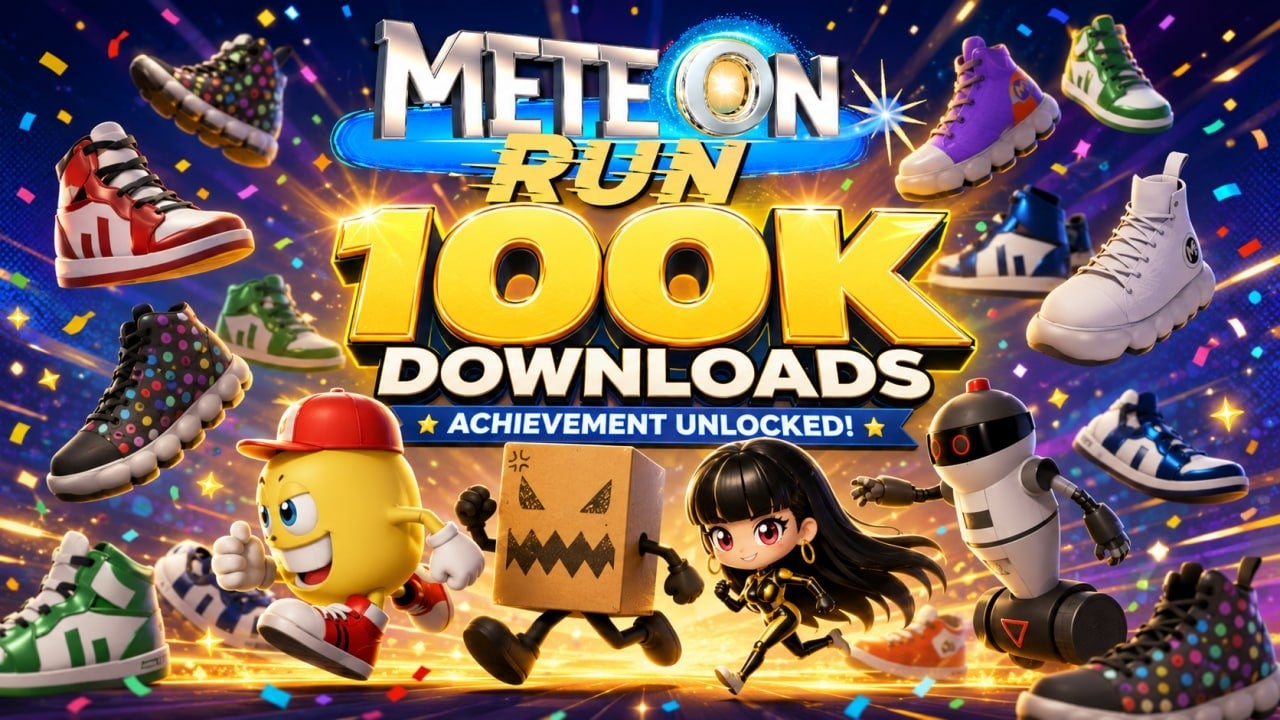 ランニングゲーム『Meteon Run』、世界累計10万ダウンロードを突破！スカラーシップ制度（ゲームアイテムの貸出機能）の本格導入とフィリピンでの社会貢献を加速