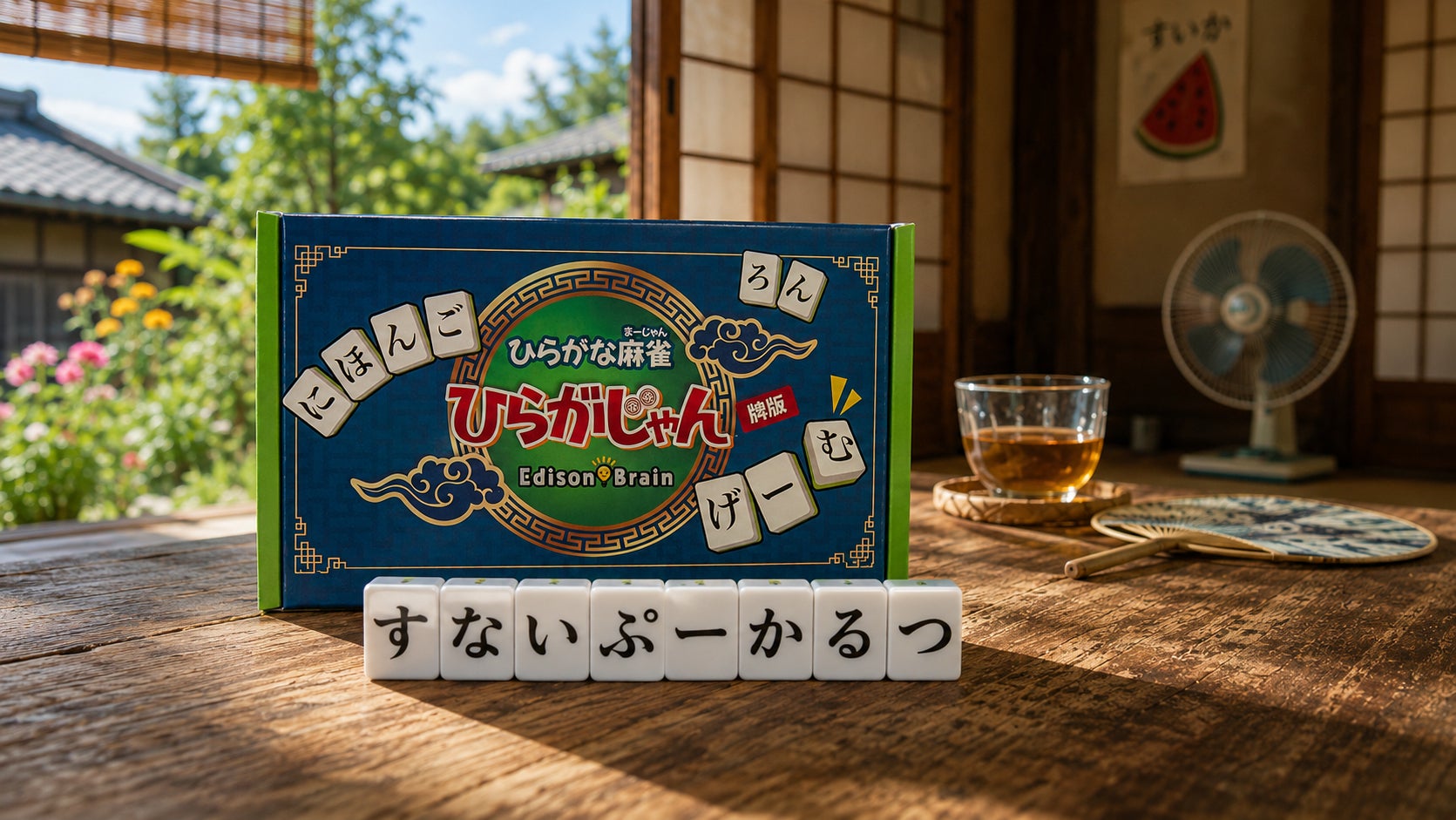 【2周年を迎えた】ひらがな麻雀『ひらがじゃん』で夏休みの自由研究に挑戦！学年別アイデア9選を公開