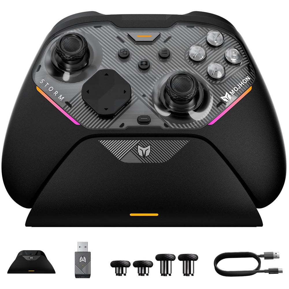 【8月楽天お買い物マラソン】ドリフト・遅延・操作感の3大ストレスを解消！2000Hz×JS13 Pro+ TMRセンサー搭載の次世代プロコン「BIGBIG WON Storm」が期間限定特別価格に