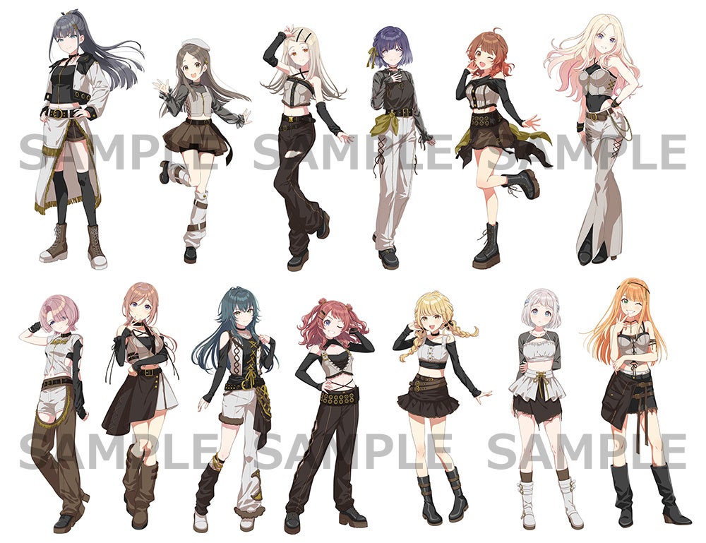 『学園アイドルマスター』から、ECLIPSE LIGHTをテーマにした描き下ろしイラストのグッズが10月10日発売！　アニメイトでは、特典がもらえるフェアを開催