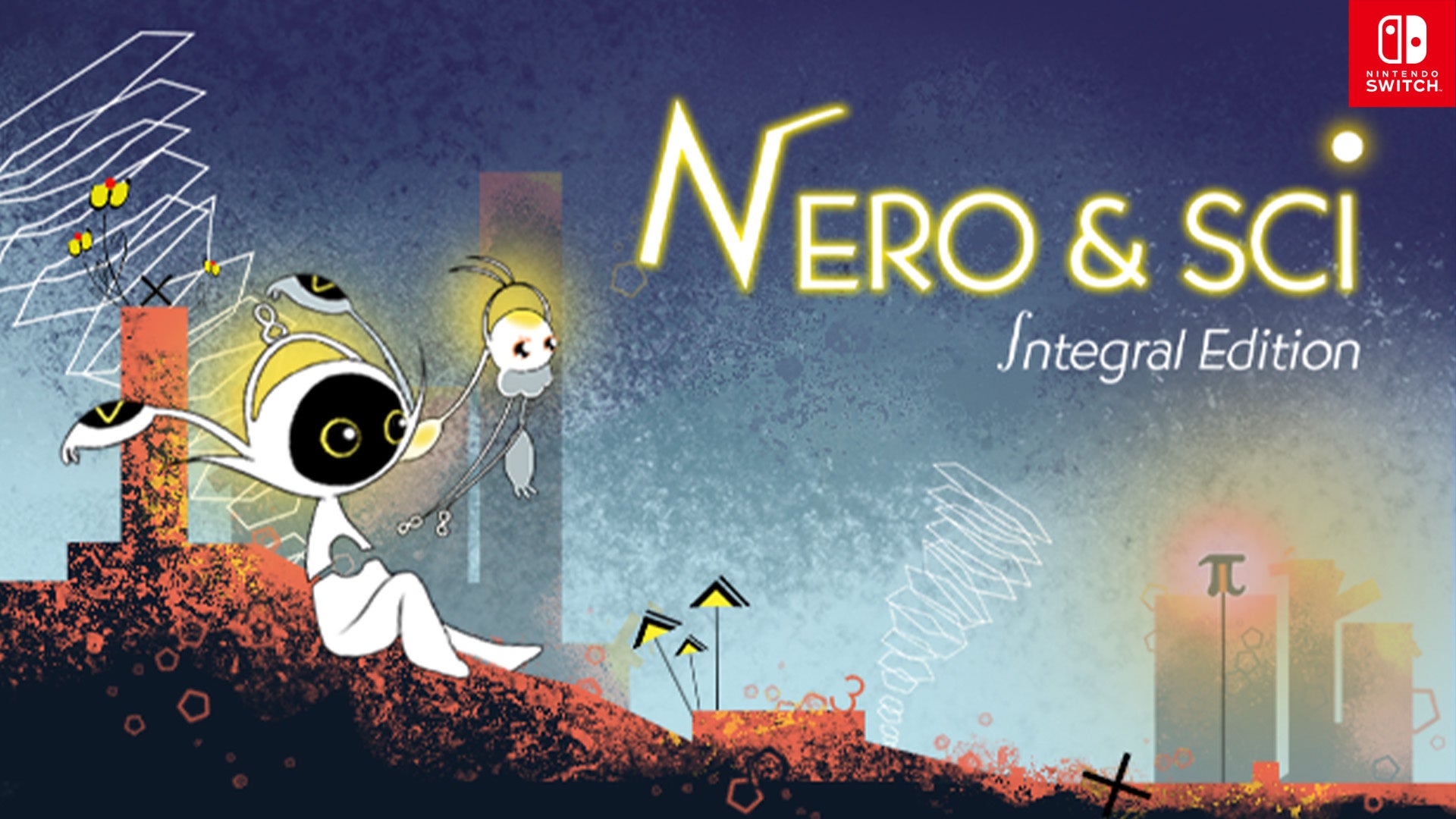 直感とひらめきが解法！数学パズルアクションゲーム『ネロ&サイ 「Néro & Sci ∫ Integral Edition」』Nintendo Switchにて、本日8月18日(火)配信開始！