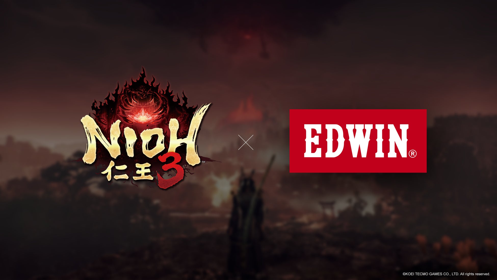 仁王3 × EDWIN コラボアパレル発売