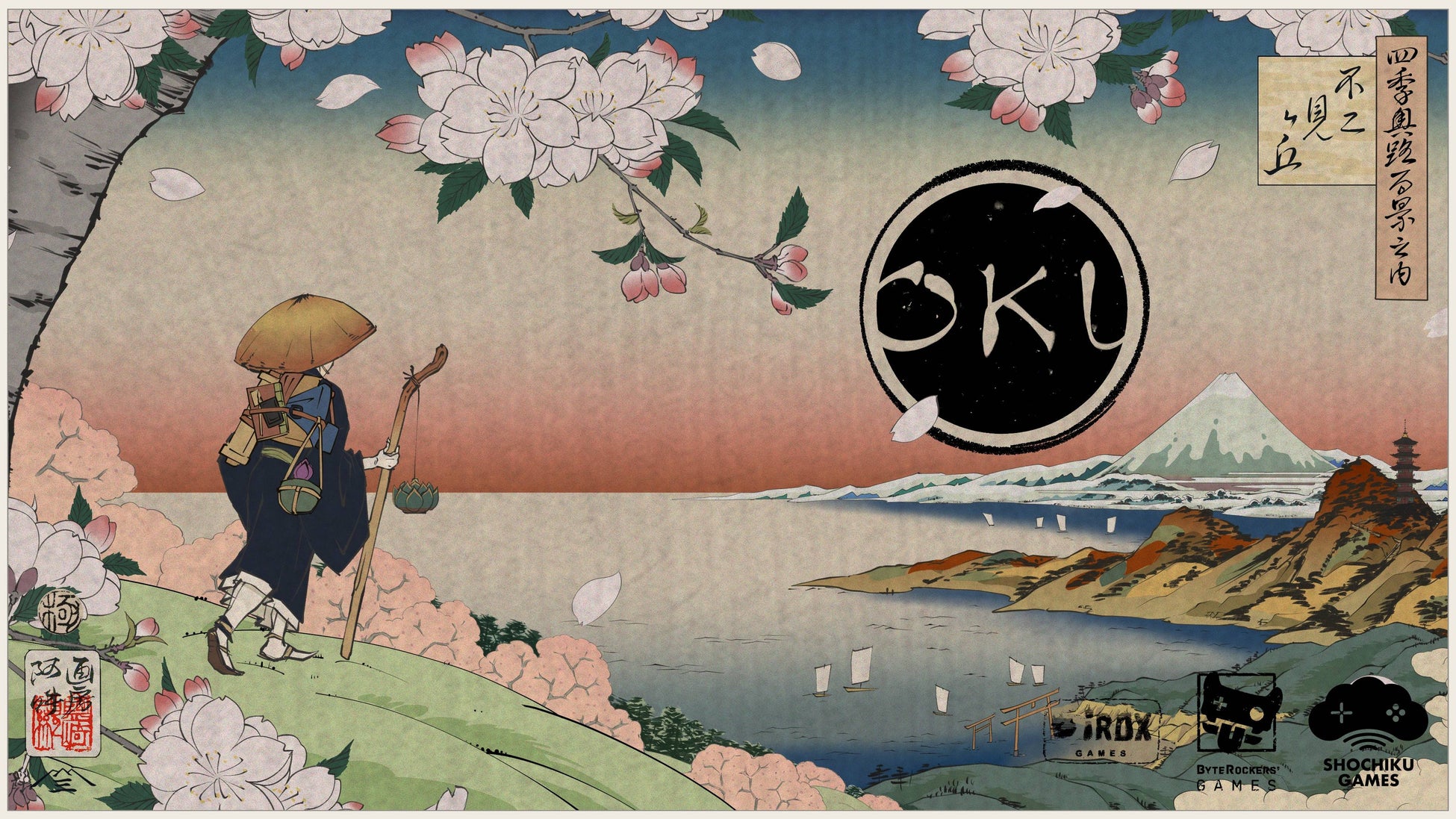 【8/19 は俳句の日】Steamウィッシュリスト40万超の注目作、俳句アドベンチャー『OKU』に松竹ゲームズが共同パブリッシャーとして参画決定