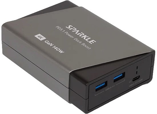 SPARKLEから、最大140WのUSB-C給電対応4ポートドッキングステーション『Power Dock Boost TC-9411M』を発売