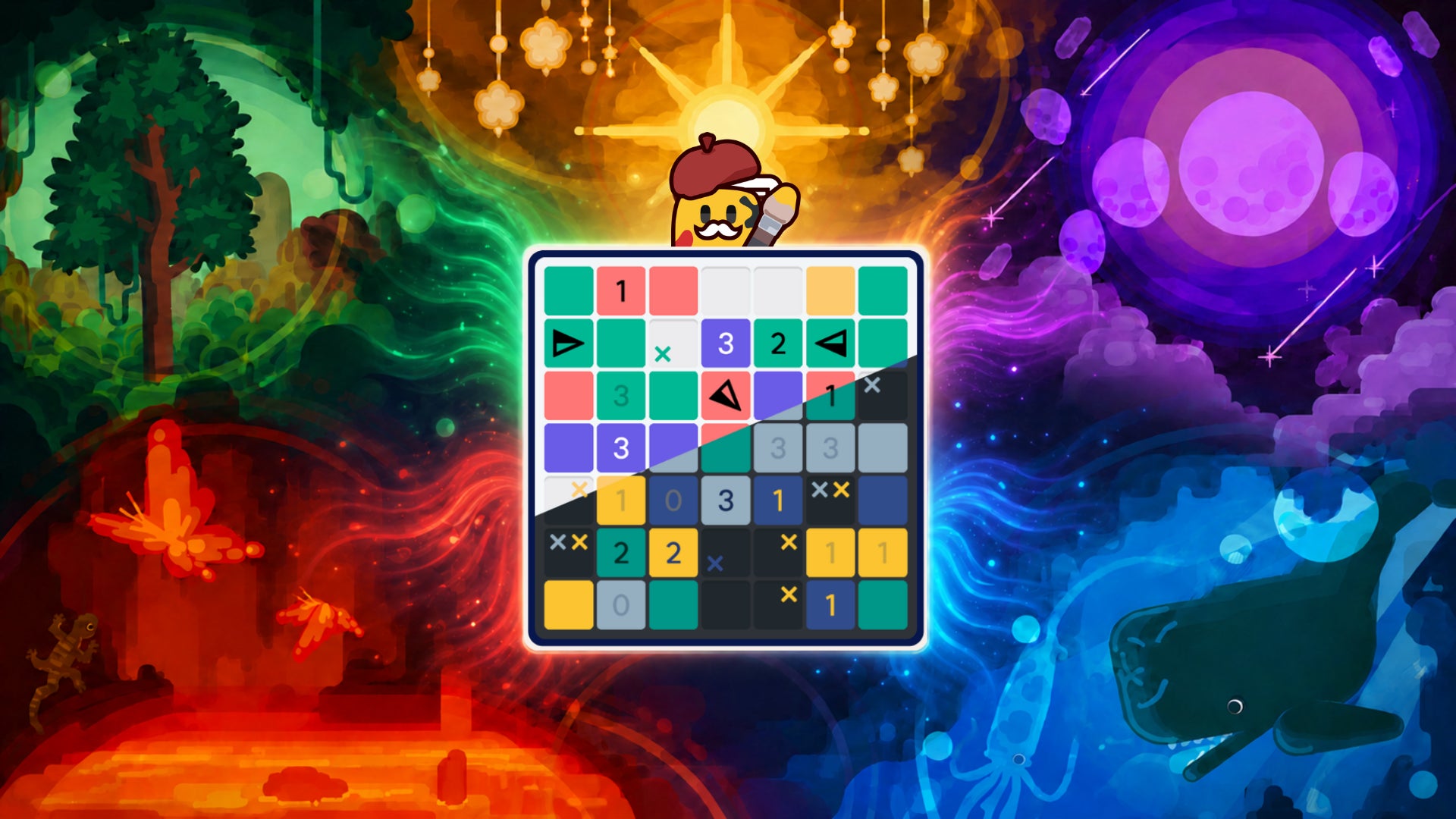 新感覚ロジックパズルゲーム『ColorSweeper』、グローバル協力イベント「ワールドペインター」を開催！