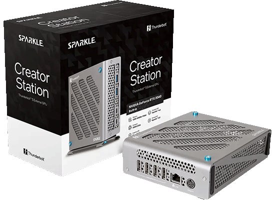 最大120GbpsのThunderbolt 5とNVIDIA GPUを搭載した外付けGPUボックス『TCX-280DF/RTX 3060-12GB』を発売