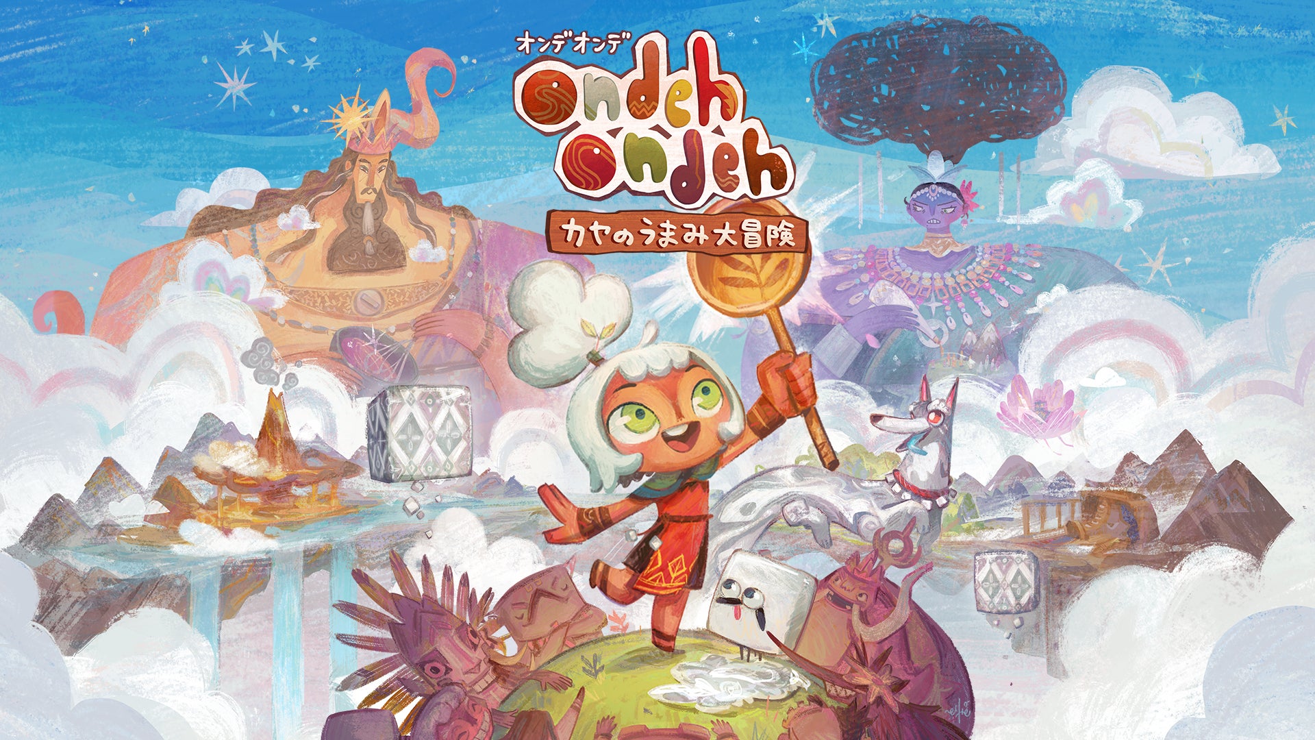 Metronomikとバンダイナムコエンターテインメントが贈る​心温まるリズム＆パズルアクションアドベンチャー​『Ondeh Ondeh カヤのうまみ大冒険』​2027年発売決定！​